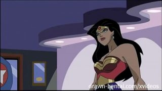 Superhero Hentai – Wonder Woman vs Captain America