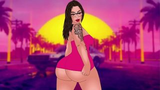 Big asses like these you have to jerk off to. Blah gigi and Woe Alexandra in a big ass booty cartoon parody mash up
