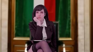 Tifa Lockhart Attends The Italian Senate Meeting