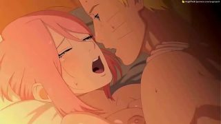 Naruto and Sakura have sex in animation | HD Porn